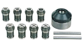 Collet Set for accurate use on round components