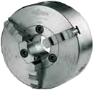 3-jaw chuck centrically clamping 100mm